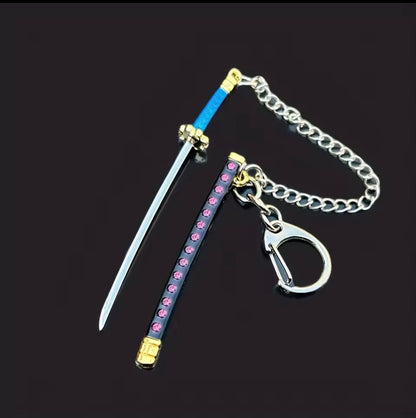 9cm/3.5inch katana keychain