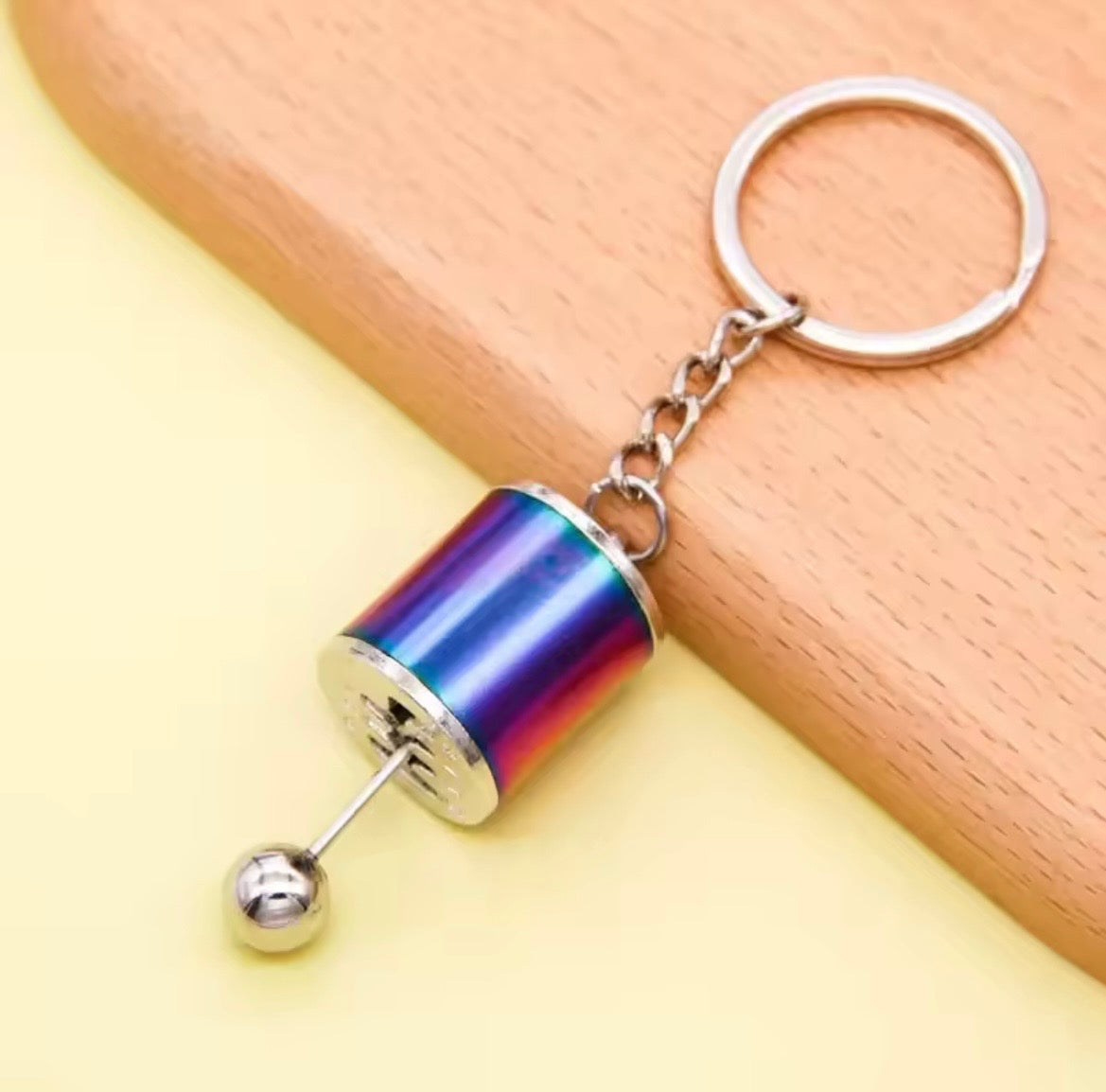 Gear shift keychain