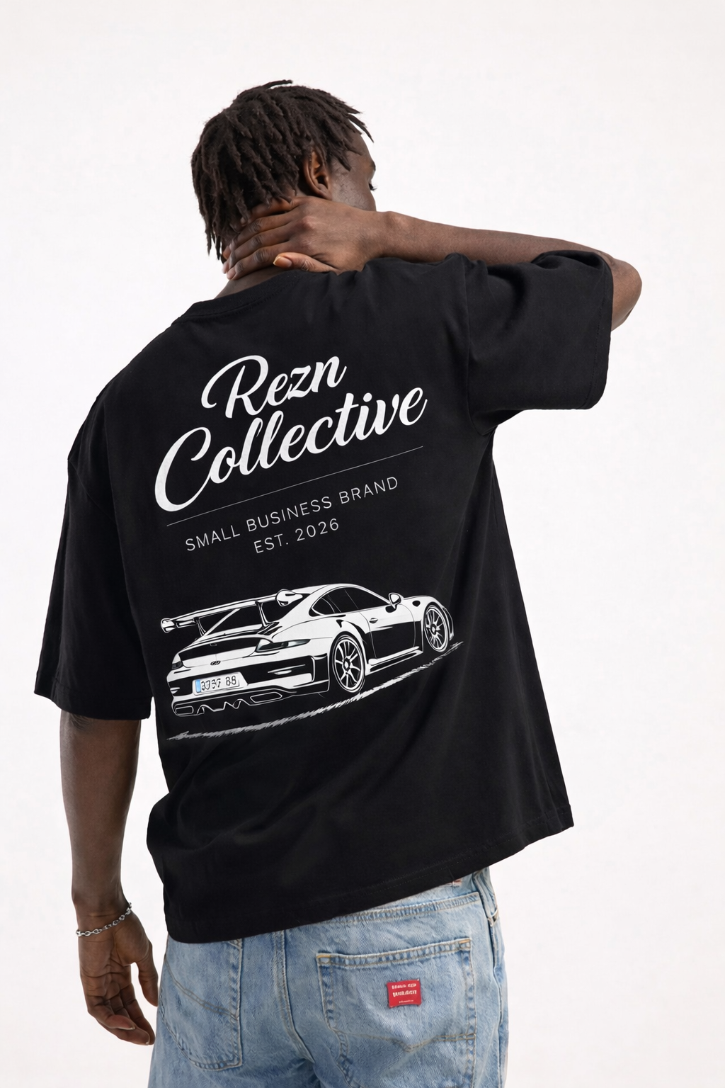 “OG collection” REZN block oversized tee