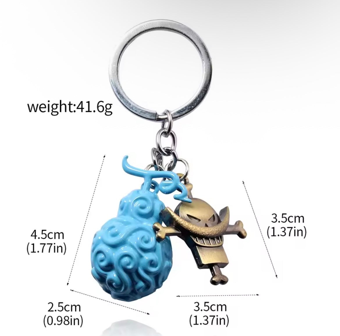 One piece keychain combo