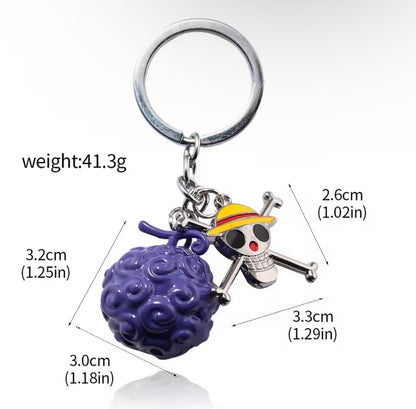 One piece keychain combo