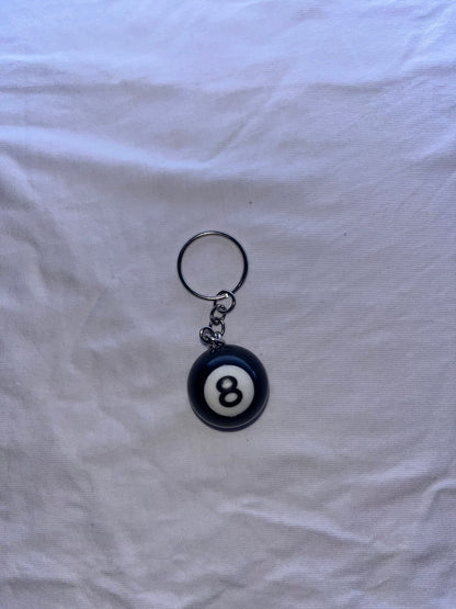 8 ball keychain