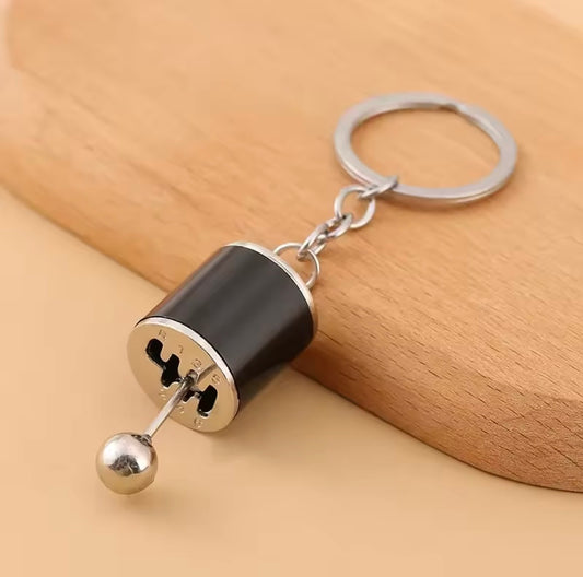 Gear shift keychain
