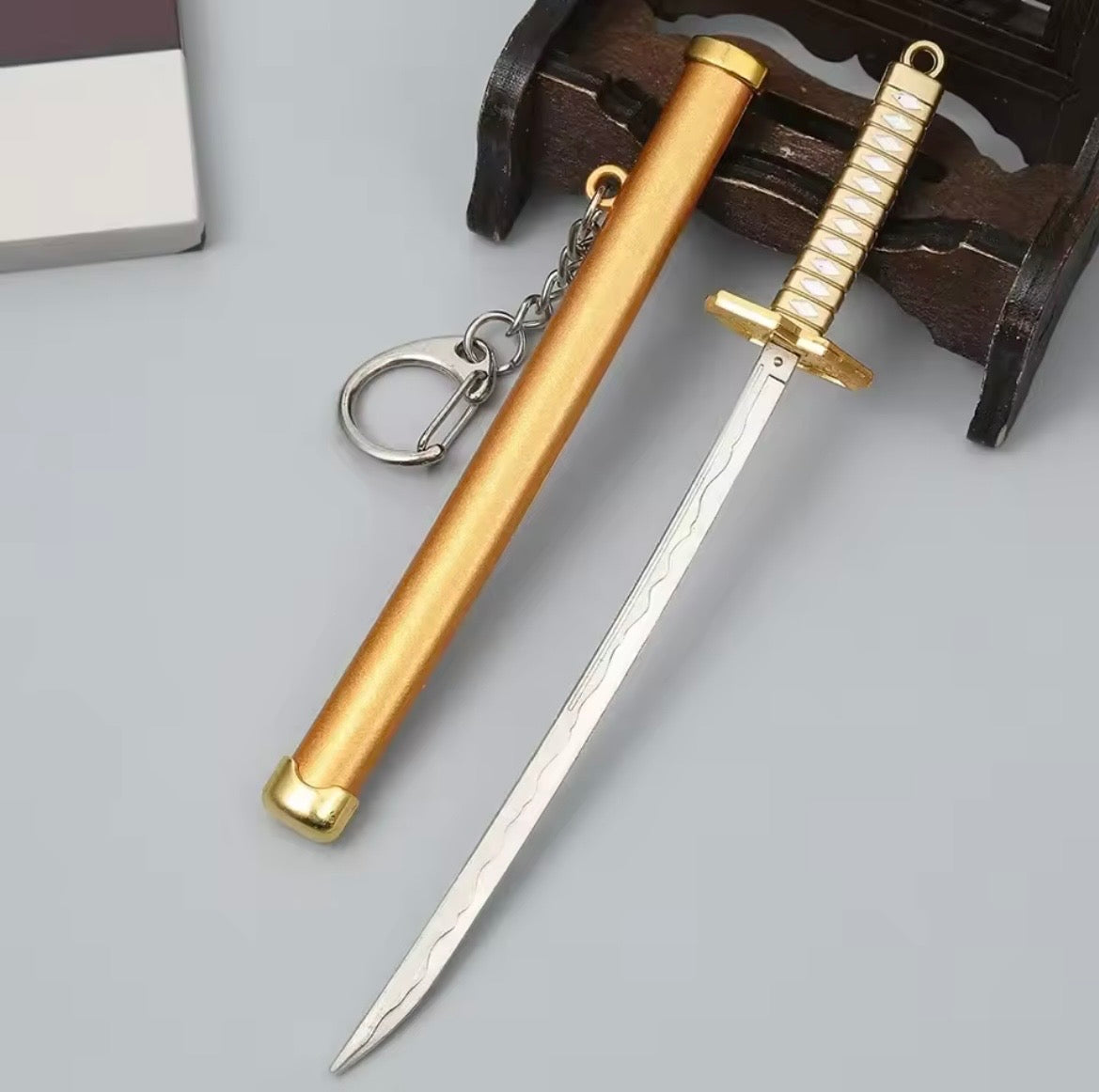 15cm/6inch katana keychain