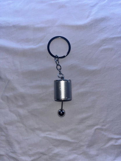 Gear shift keychain