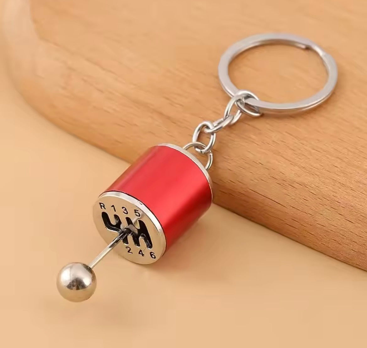Gear shift keychain